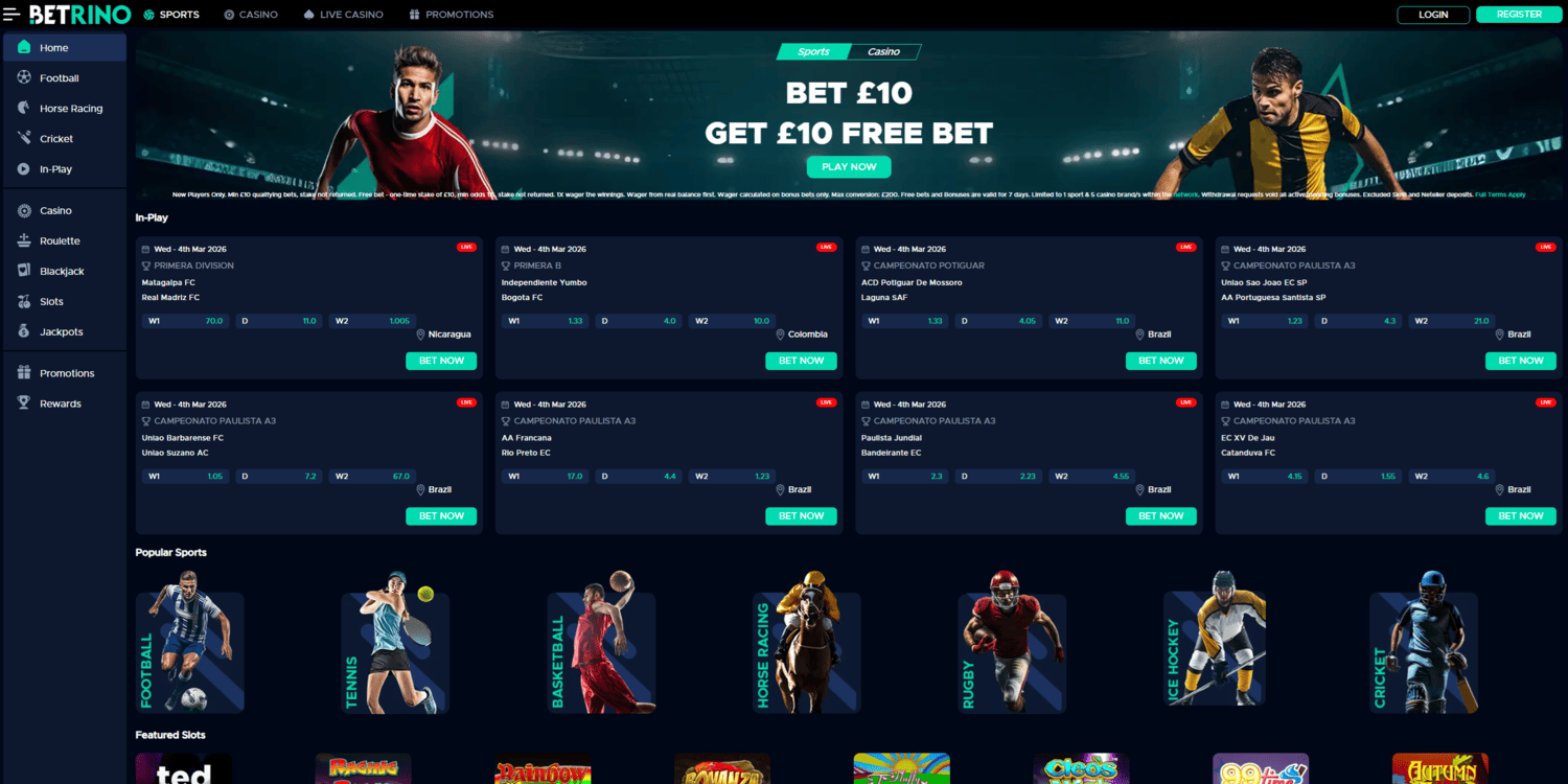 Betrino Bookmaker