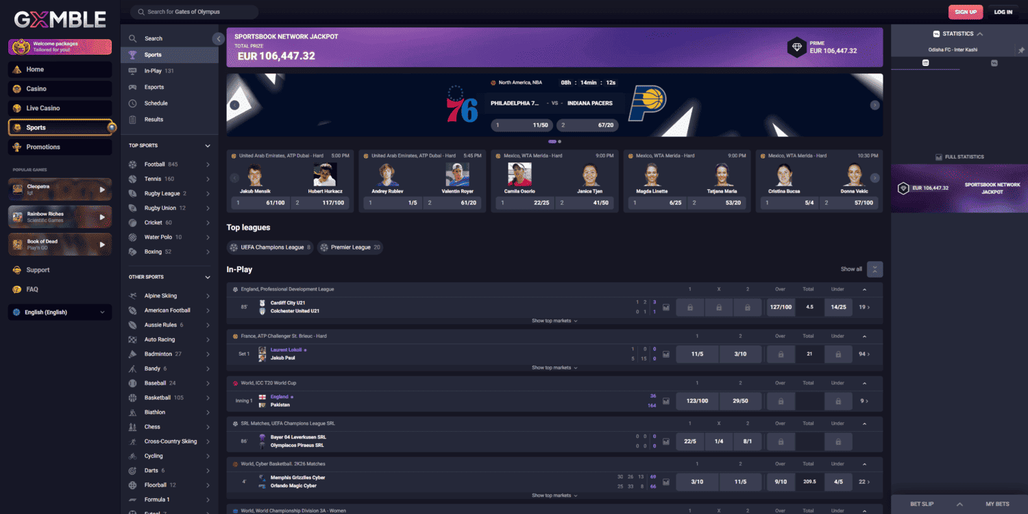 Gxmble Bookmaker
